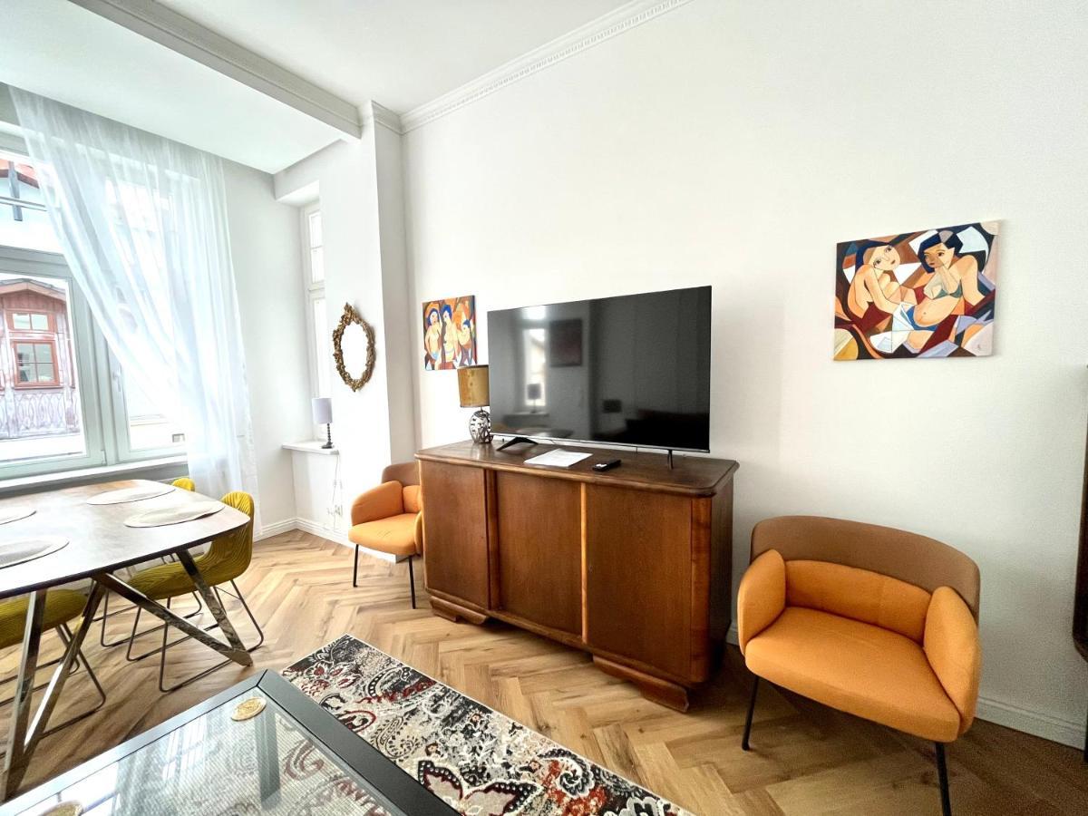 Agapella Apartamenty- Apartament Fiszera 500M From The Beach, Free Parking Sopot Kültér fotó